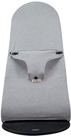 JYOKO Kids Bezug kompatibel mit Babybjorn Bliss, Balance, Soft (Stone Grey, Baumwolle)