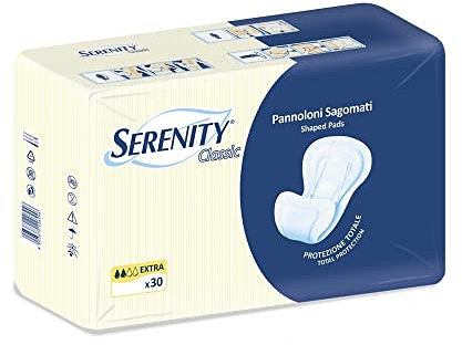 Pannoloni Sagomati Serenity Classic Extra (2 Gocce) 30pz