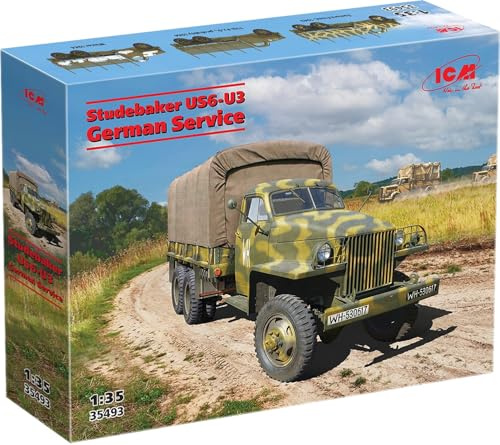 ICM 35493 - 1:35 Studebaker US6-U3 in German Service - Neu