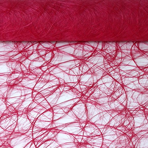 Sizoweb Tischband Fuchsia 25 Meter lang 30cm breit