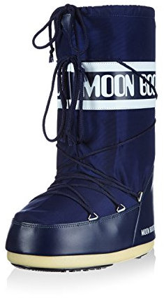 Moon-boot Nylon, Stivali Invernali Unisex Bambini, Blu (Blue 002), 31/34 EU