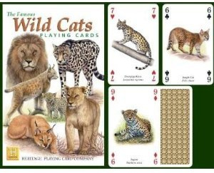 Heritage Playing Cards - Wild Cats Playing Cards