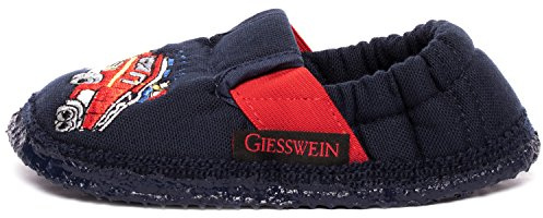 GIESSWEIN Aurich, Flache Hausschuhe Unisex-Kinder, Dk.blau 548, 23 EU
