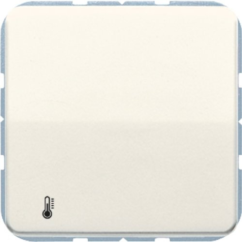 Jung knx - Termostato Continua/o cd500/cdplus sin Rueda led Blanco Marfil