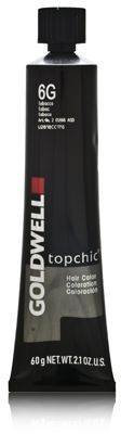Goldwell Topchic Hair Color Coloration (Tube), 6G Tabak, 60 ml