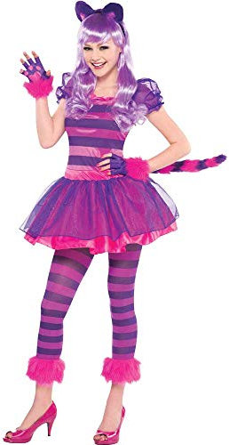 Amscan - Costumi Cat - - 999.448 rosa e viola - 10-12 anni