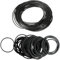 200 XXL Dichtungen rund + flach Ø 32-50mm für Armbanduhren - Uhrendichtungen für Uhrendeckel
