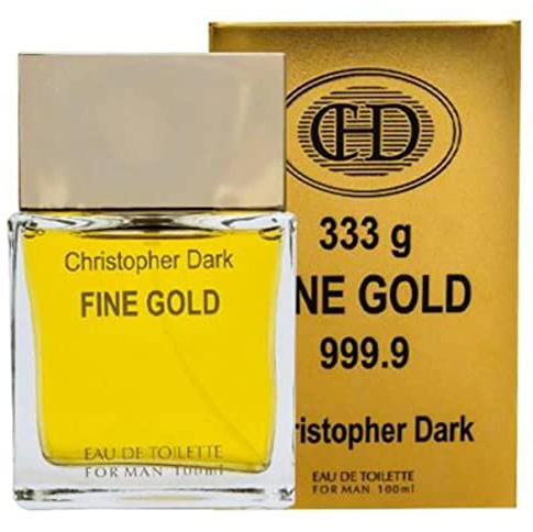Christopher Dark Fine Gold Eau De Toilette for Men 100ml