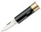Antonini 12 Gauge Schwarz, Klingenlänge: 4, 7 cm, 01AN007 Taschenmesser, One Size