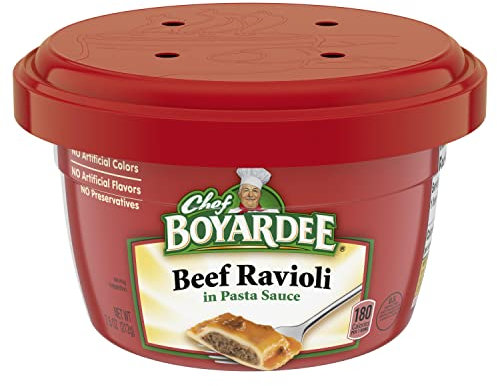Chef boyardee Mikrowelle Ravioli Rindfleisch – 7,5 oz