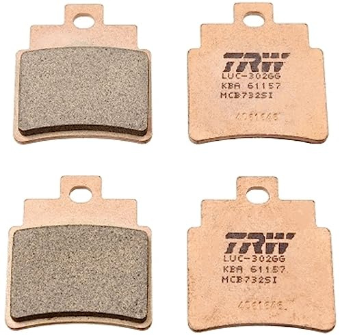 TRW MCB732SI Brake Pad Set Disc Brake Sinter Offroad Compatible for Gilera Oregon Quad 2007 - Rear Axle and Other Vehicles