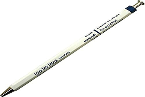 MARK´S Ballpoint Pen Days, White, 1 stück (1er Pack)
