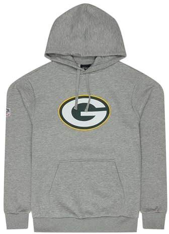 New Era Green Bay Packers NFL Team Logo Heather Grey - XL