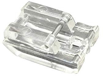 Invisible, Concealed Clear Zip, Zipper Foot with Tail SNAP ON, Compatible for Brother, JANOME, Toyota, New Singer Domestic Sewing Machines