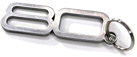 DUB SPENCER 80 Schlüsselanhänger aus Edelstahl Keyring Pendant für B1 B2 B3 B4 Cabrio Coupe Turbo Typ 8c