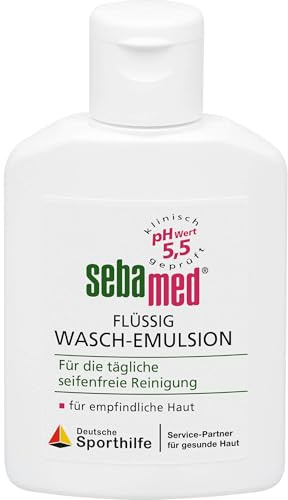 Sebamed flüssige Wasch-Emulsion für die tägliche seifenfreie Reinigung, 50 ml Lösung