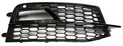 Original Audi S-Line Sport Edition Luftführungsgitter rechts (Beifahrerseite), Schwarz, Metall, PKW, Fahrzeuggitter, Grille, 81310031, 80019031
