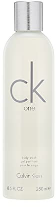 CALVIN KLEIN CK ONE Gel de Ducha unisex | Con fragancia fresca de notas de té verde, con rosa y violeta | 250 ml