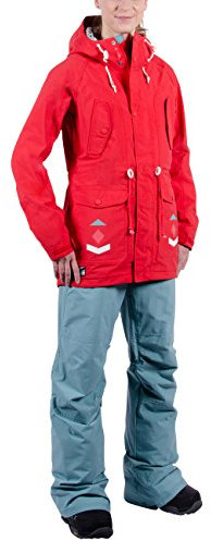 Nitro Damen Snowboard-Jacke Niseko W Jacket 15, Tomato, S
