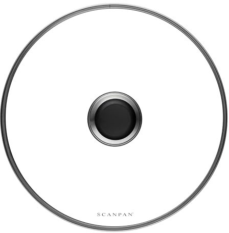 Scanpan Classic 26 cm Glasdeckel | Hitzebeständiger Griff | Ofenfest | Universell einsetzbar