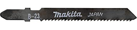 Makita A-85743 Stichsägeblatt B-23 HSS 5 Stück, ideal für Stahl, NE-Metall und Aluminium von 2 bis 6 mm sowie Holz und Kunststoff von 3 bis 35 mm Materialstärke