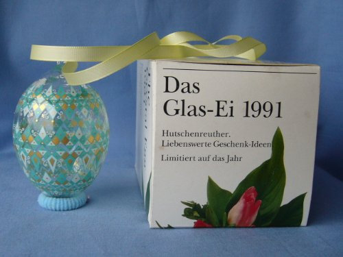 Hutschenreuther - Das Ei 1991 aus Glas / Kristall