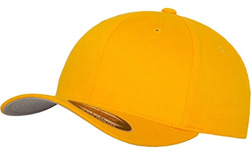Flexfit Herren Flexfitted Caps Wooly Combed gelb L/XL