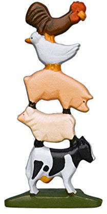 Cast Iron Doorstop farmyard animals