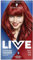 Schwarzkopf LIVE Intense Hair Colour, Permanent Red Hair Dye, Built-In Vibrancy Serum, Real Red 035