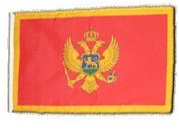 Fahne Flagge Montenegro 30 x45 cm