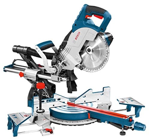 Bosch Professional GCM 8 SJL sliding mitre saw (sawblade-Ø: 216 mm, incl. clamp, 1 x circular saw blade, Optiline Wood)