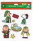 ProductWorks Peanuts Snoopy Krippe Christmas Play Jelz Fenster klammert Sich an Dekorationen