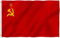 Anley Fly Breeze Bandera de la Unión Soviética de 3x5 pies, Color Vivo, cabecera de Lona y Doble Costura, Banderas Nacionales de la Unión de Repúblicas Socialistas Soviéticas con Ojales de latón