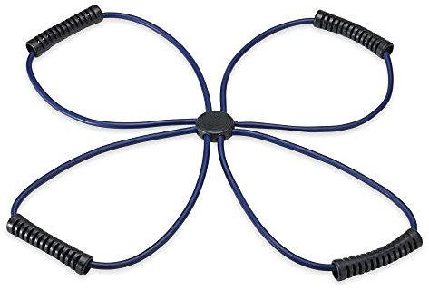 Gaiam Damen Pilatesgeräte Pilates Coreplus Reformer Cord Kit, schwarz-schwarz, Standard