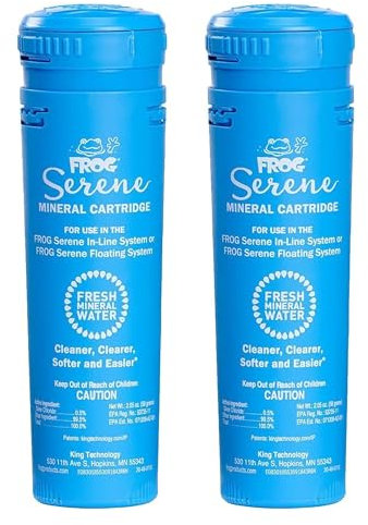 Lot de 2 : Mineral Spa Grenouille de Remplacement