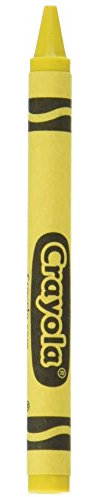 Crayola Llc Fr-her Binney & Smith BIN520836034 Crayola Wachsmalstifte Masse 12 Ct Gelb