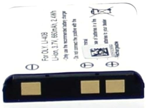 AGI 85500 Li-Ion 660 mAh 3,7 V Akku wiederaufladbar – Akkus (-Ionen (LiIon), 660 mAh, DIGITAL KAMERA, 3,7 V, schwarz, weiß, Kodak Easyshare M550)