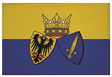U24 Aufnäher Essen Fahne Flagge Aufbügler Patch 9 x 6 cm