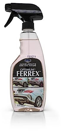 Optimum FerreX Eisenentferner, 500 ml, Mehrzweck-Auto-Detailing-Spray, fungiert als Teerentferner und Autoreifenreiniger, sicher für den Einsatz auf Autos, Wohnmobilen, Motorrädern und Booten
