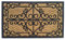 EHC Natural Coco Coir & Rubber Backed Door Mat for Indoor and Outdoor, Non-Slip, Dirt Trapper, Durable Rubber Mat, for Front Door, Hallways, Entrance, 45 x 75 cm
