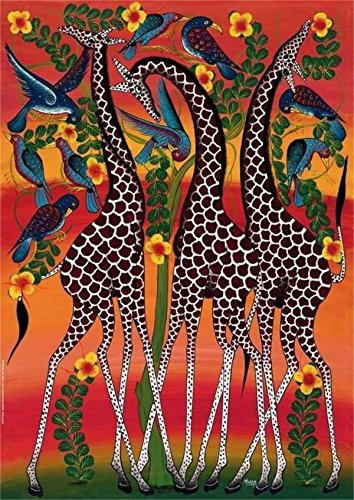 KV&H Verlag Heye 29426 - Standardpuzzles 1000 Teile Tinga Tinga Giraffes, Mkumba