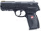 Umarex U25637. Pistola semiautomatica airsoft Ruger P345 6mm Co2. 2 Julios de potencia.