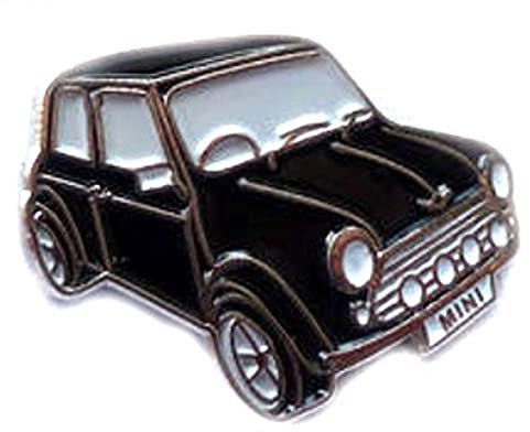 Metall-Emaille-Anstecknadel, schwarz, Mini-Stil