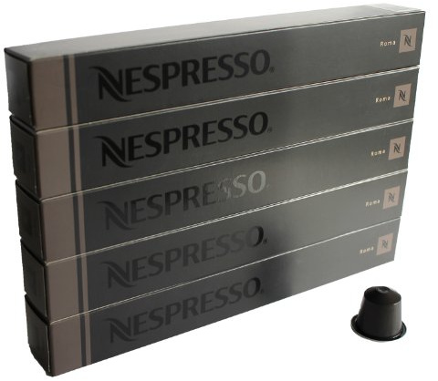 50 Roma Nespresso Capsules Espresso Lungo Nestle