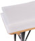 TexDeko 2er Set Bierbank Auflage Schaumstoffpolster 200x25x2cm (kurz) | Mittelhart RG23 Bequeme Auflage für Bierzeltgarnitur Hussen | ÖKO-TEX 100 | Sitzpolsterung für Bierbank