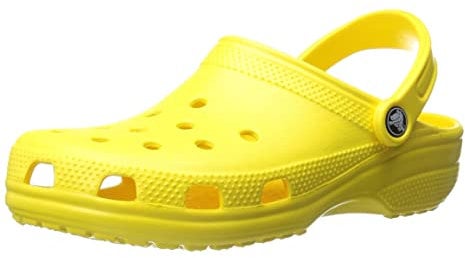 Crocs Unisex Classic Clog, Lemon, 48/49 EU