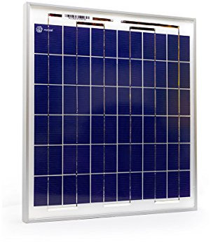 Xunzel 15 W Solar Panel 12 V Battery Charger with 2 M Cable – 1 x Solar Power Panel 15