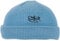 2Stoned Rollmütze Docker Beanie Blau mit Stickmotiv Classic Logo in Einheitsgröße für Damen, Herren und Kinder