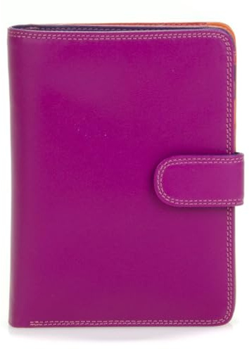 portefeuille femme en cuir - mywalit - Large wallet / zip purse - 229-75 - sangria multi