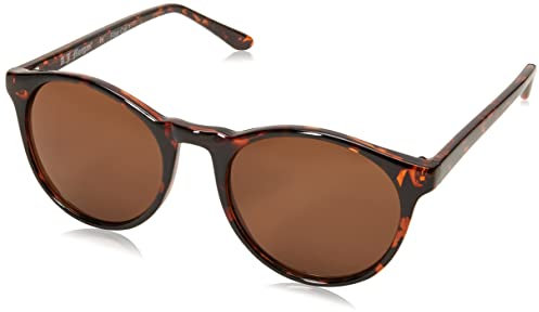 A.J. Morgan Unisex - Adult Grad School Round Sunglasses,Tortoise,198 mm